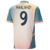 Officiële Voetbalshirt + Korte Broek Manchester City Haaland 9 Vierde 2024-25 - Kids